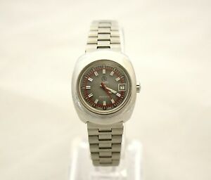 【送料無料】腕時計　オロロジオビンテージorologio vintage da donna lanco in acciaio lucido