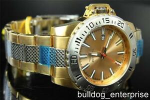 【送料無料】腕時計　ゴールドトーンスチールブレスレットメンズmens invicta specialty python gold two tone steel bracelet watch 15296｜hokushin