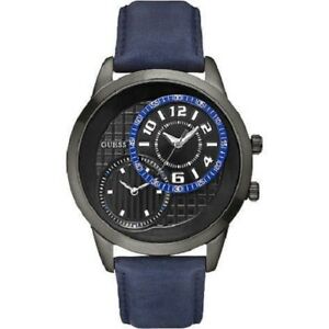【送料無料】腕時計　ギャラリーデュアルタイムディorologio guess gallery dual time ip canna di fucile uomo w11174g2