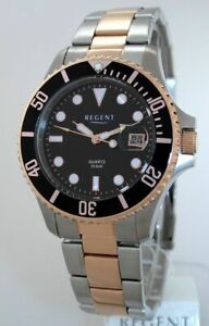 【送料無料】腕時計　リージェントスチールダイバーバーユーロregent steel taucheruhr 30 bar wr uvp 99,00 eur neu 23,985円