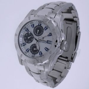【送料無料】腕時計　カサorologio festina quartz multifunzione cassa e bracciale in acciaio ipoallerg