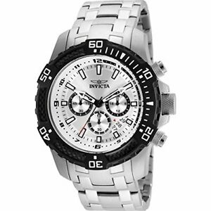 【送料無料】腕時計　メンズダイバークオーツステンレススチールカジュアルinvicta 24854 mens pro diver quartz stainless steel casual watch