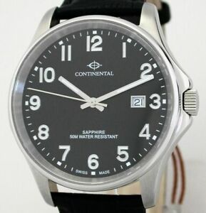 【送料無料】腕時計 コンチネンタルスイスメンズウォッチサファイアガラスユーロリファレンスcontinental swiss made herrenuhr saphirglas uvp 159,00 eur ref 2114203gd15442|hokushin