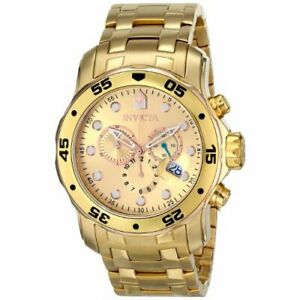 【送料無料】腕時計　プロダイバーステンレススチールクロノグラフウォッチinvicta pro diver 80071 stainless steel chronograph watch 23,746円