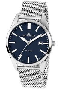 【送料無料】腕時計　ジャックメンズウォッチｍルマンjacques lemans herrenuhr 12002m｜hokushin