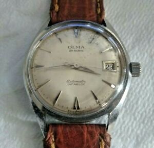 【送料無料】腕時計　orologio vintage olma automatic