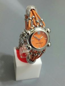 【送料無料】腕時計 ローラポンドステンレススイスフルオレンジlaura biagiotti watch swiss lb0051 stainless steel women,full orange