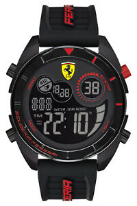 【送料無料】腕時計　スクーデリアフェラーリデジタルフォルツァscuderia ferrari digitalherrenuhr forza 0830548｜hokushin