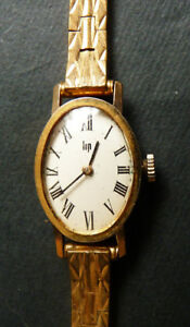 【送料無料】腕時計 リッププラークウォッチancienne montre femme lip mcanique plaqu or vers 1950 watch