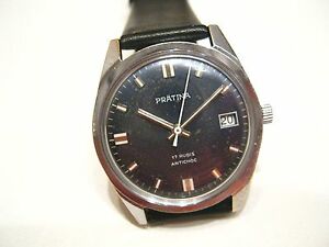 【送料無料】腕時計 prtina vintageuhr nr691705 fe1401 von 1975