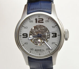【送料無料】腕時計 ウォッチスチールミントbreil bw0272 automatic oversize steel watch  mint unused