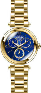 【送料無料】腕時計 エンジェルクォーツクロノゴールドトーンステンレススチールウォッチinvicta womens angel quartz chrono 100m gold tone stainless steel watch 28935