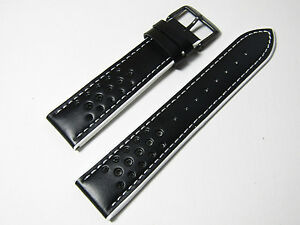 【送料無料】腕時計 ハドレーローマメンズハイパフォーマンススポーツストラップホワイトhadley roma mens high performance 18mm leather sport strap ms755 white