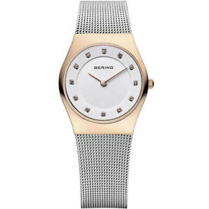 【送料無料】腕時計　ベーリングクラシックシルバーメッシュブレスレットクォーツbering 11927064 womens classic silver mesh bracelet quartz watch