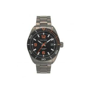 【貨物輸送無料】ウオッチ キービスケーンアルソロテンポorologio nautica  key biscayne napkbn006 al quarzo analogico solo tempo acciaio