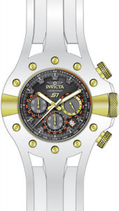 【貨物輸送無料】ウオッチ メンズラリークォーツステンレススチールホワイトシリコンウォッチinvicta mens s1 rally quartz 100m stainless steelwhite silicone watch 28572