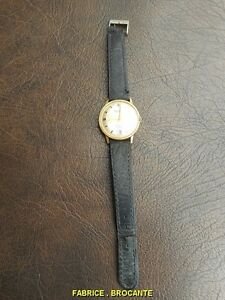 【貨物輸送無料】ウオッチ ブレスレットプラークmontre bracelet remington en plaque or automatique incabloc 25 rubis