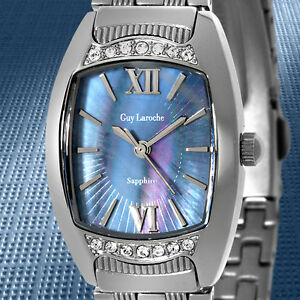 【貨物輸送無料】ウオッチ スイスパーツレディースメーカードルguy laroche empress swiss parts ladies luxury watch *stunning* [msrp~1990]