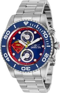 【貨物輸送無料】ウオッチ メンズコミックスチールブレスレットクォーツクロノグラフウォッチinvicta 29062 mens dc comics quartz steel bracelet chrono watch
