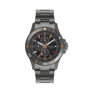 【貨物輸送無料】ウオッチ フリーボードアルorologio nautica freeboard napfrb019 al quarzo analogico multifunzione acciaio g