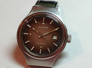【貨物輸送無料】ウオッチ orologio longines automatico anni 70