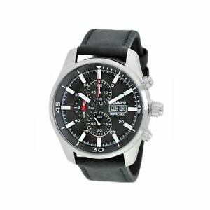【貨物輸送無料】ウオッチ オロロジオクロノハンマーモンテカルロペレカサorologio chrono hammer montecarlo h3d70ga cassa e cinturino インチ pelle nero