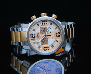 送料無料 Rose 腕時計 ヒートスイスクロノグラフメンズトーンローズゴールドブレスレットnxs Chronograph Moto Swiss Chronograph Mens Multi Function Function W Date 2tone Rose Gold Bracelet Hokushin 送料無料 Rose 腕時計 ヒートスイスクロノグラフメンズトーンローズゴールドブレスレットnxs Chronograph Moto Swiss Chronograph Mens Multi Function Function W Date 2tone Rose Gold Bracelet Hokushin