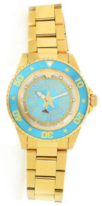 【貨物輸送無料】ウオッチ コミックゴールドトーンステンレススチールウォッチinvicta womens dc comics quartz 100m gold tone stainless steel watch 29691