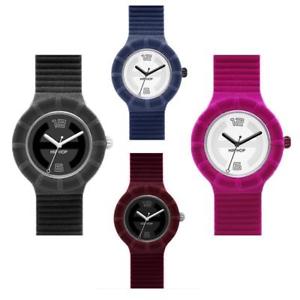 【送料無料】腕時計　オロロジオヒップホップビロードタッチシリコンネロブルボルドーorologio hip hop velvet touch large 40mm silicone velluto nero blu bordeaux