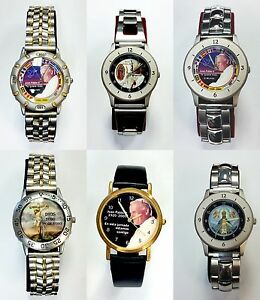 【送料無料】腕時計　メンズステンレススチールウォッチmens religious stainless steel watch