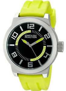 【送料無料】腕時計　ケネスクビカグリーンシリコンウォッチ kenneth cole reaction rk1434 green silicone watch no box