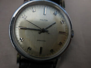 【送料無料】腕時計　モデルエポックtrs ancienne kelton bombe6051,model mixte mcanique,pure jus depoque ,