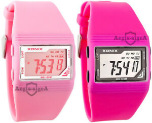 【送料無料】腕時計　ウィメンズクオーツデジタルアラームストップウオッチxonix womens, quartz watch, digital, alarm, stopwatch, waterproof 15,826円