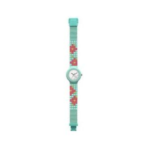 【送料無料】腕時計　オロロジオヒップホップモザイクアルソロテンポorologio hip hop mosaic hwu0456 al quarzo analogico solo tempo plastica verde ac