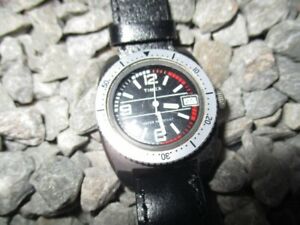 【送料無料】腕時計　ビンテージレディースダイバーダイバーマニュアルtimex vintage damen diver taucheruhr handaufzug 32 mm 70er jahre 1970s