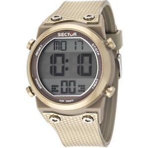 【送料無料】腕時計　セクターシリコーンゴールドクロノアラームデジタルorologio uomo sector rapper r3251582004 silicone gold chrono alarm digitale
