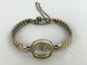 【送料無料】腕時計　レディースモデルｋゴールドフィルvtg ladies longines model 410 17j wristwatch 10k gold fill runs 16,775円