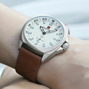 【送料無料】腕時計　メンズスポーツクォーツmilitary watches luxury mens sports men waterproof quartz leather wrist watch