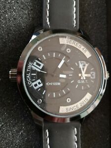 【送料無料】腕時計　ポインタデュアルタイムウォッチzeiger dual time watch genuine