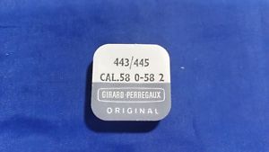 【送料無料】腕時計 ジラールレバーネジnos original girardperregaux 443445 setting lever, screw cal580582