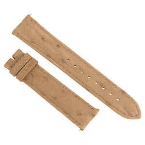 【送料無料】腕時計　オリックスダチョウストラップマットハドレーローマhadley roma 20 mm matte oryx ostrich leather strap 20os08m