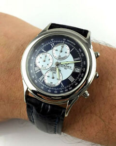 【送料無料】腕時計　クロノスターカステッリロマーニクロノウォッチwatch cadet by chronostar numeri romani chrono orologio reloj montre wr 30m
