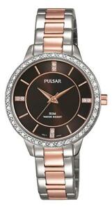 【送料無料】腕時計 パルサーレディーストーンブレスレットフェーズneues angebotpulsar ladies two tone bracelet watch ph8217x1 rrp 9995
