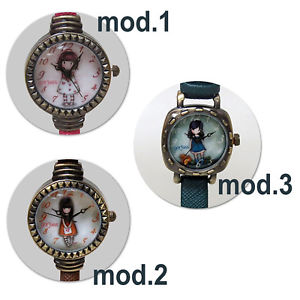 【送料無料】腕時計　ダsantoro gorjuss orologio da polso ragazzabambina lancette e cinturino ecopelle
