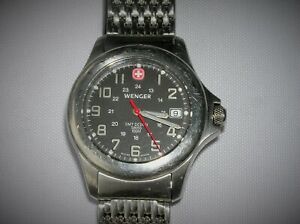 【送料無料】腕時計　ヴィンテージウェンガースイススイスクオーツvintage gents wenger swiss army watch, eta swiss quartz