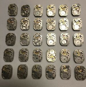 【送料無料】腕時計　スラビンテージタイプパーツuhrwerke 72 women watches slava 18mm vintage movements steampunk art parts