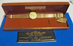 【送料無料】腕時計　ビンテージジュールゴールドメンズオリジナルウォッチボックスvintage jules jurgensen 17 jewels gold filled mens wrist watch woriginal box