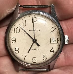 【送料無料】腕時計　ヴォストークボストークソソソウォッチmontre wostok vostok sovitique urss ussr soviet union cccp watch uhr reloj