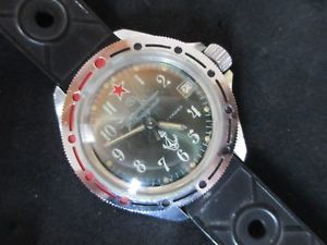 【送料無料】腕時計　ロシアマニュアルマニュアルダイバーヴィンテージウォッチrussian watch orologio russo montre manuale manual diver uhr vintage