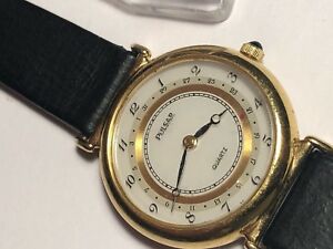 【送料無料】腕時計　パルサーレディースクォーツドットカレンダーpulsar ladies quartz wristwatch v2490030 red dot calendar